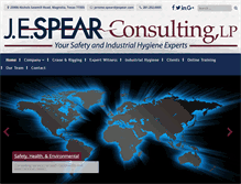 Tablet Screenshot of jespear.com